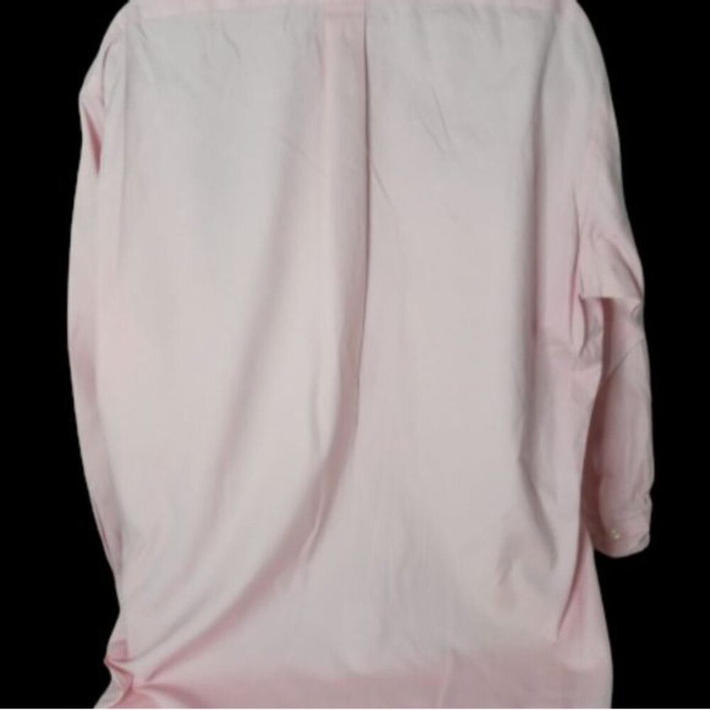 Mens Polo Ralph Lauren Classic Long Sleeve Pink Dress Shirt Size XL. - Picture 8 of 15